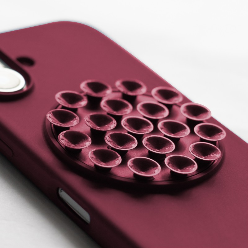 Калъф Silicone Stick за iPhone 14 Pro Max 6.7" бордо