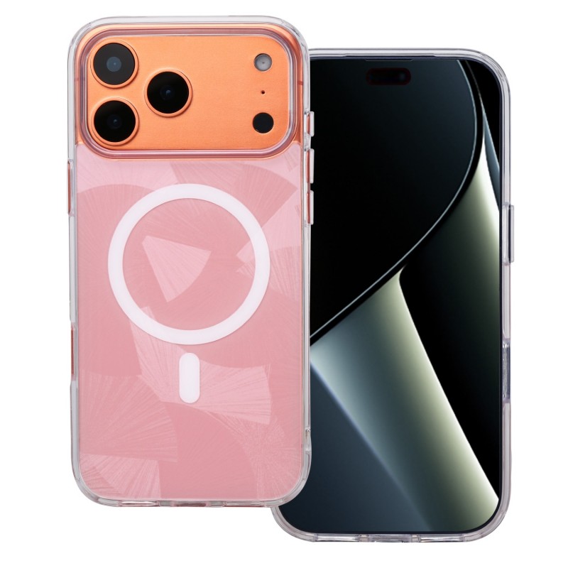 Flash Mag overlay за iPhone 17 Pro 6.3" розов