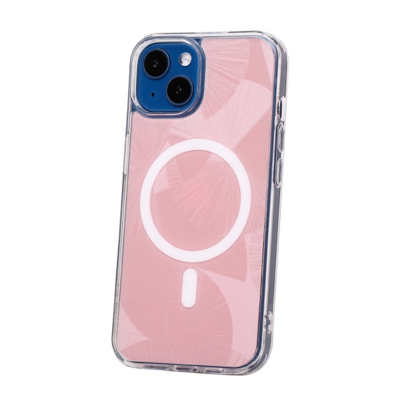 Калъф Flash Mag за iPhone 13 6.1" розов