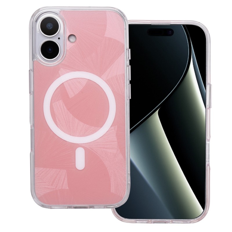 Калъф Flash Mag за iPhone 17 6.3" розов