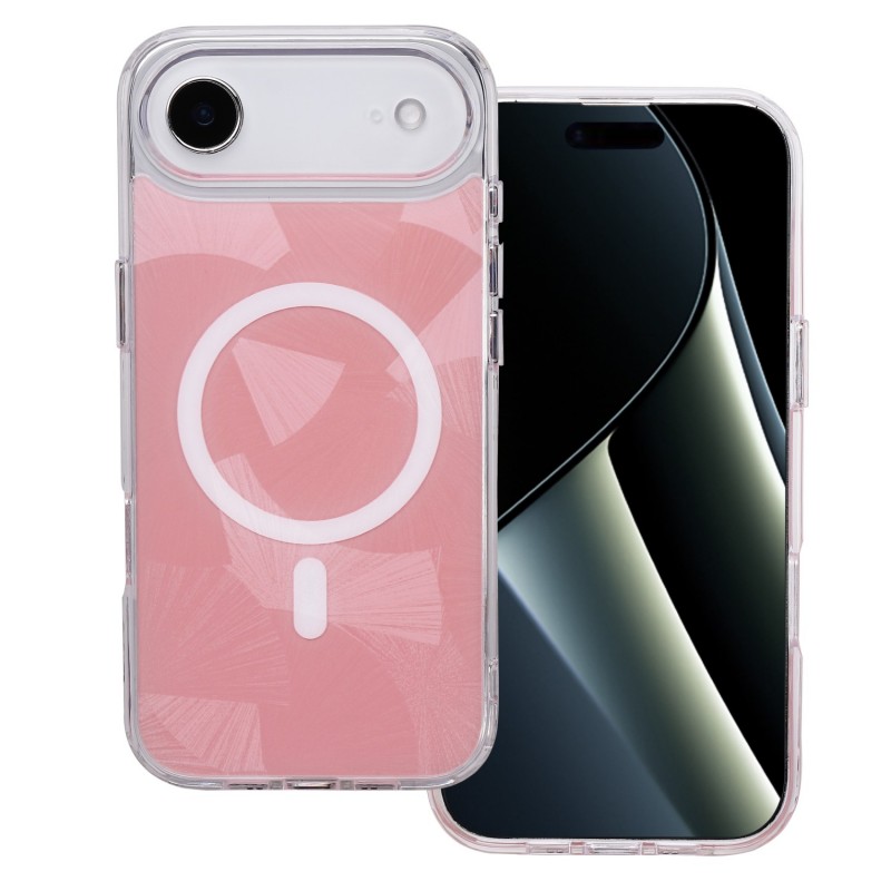 Калъф Flash Mag за iPhone 17 Air 6.6" розов