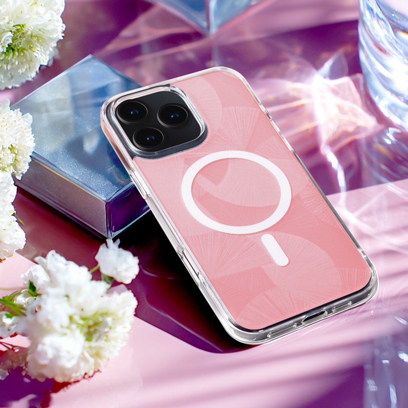 Калъф Flash Mag за iPhone 12 / 12 Pro 6.1" розов
