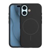 Силиконов кейс Thin Mag за iPhone 17 / 18 6.3" черен