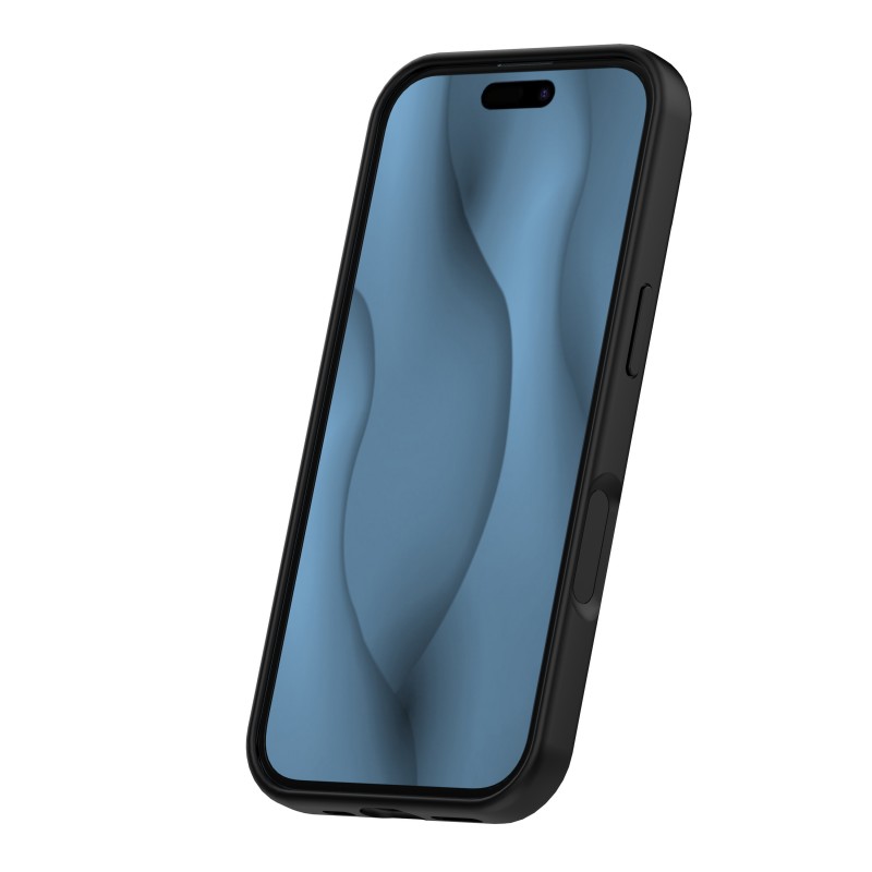 Силиконов кейс Thin Mag за iPhone 17 / 18 6.3" черен