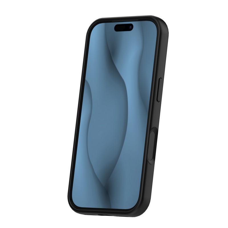 Силиконов калъф Thin Mag за iPhone 17 Pro / 18 Pro 6.3" черен