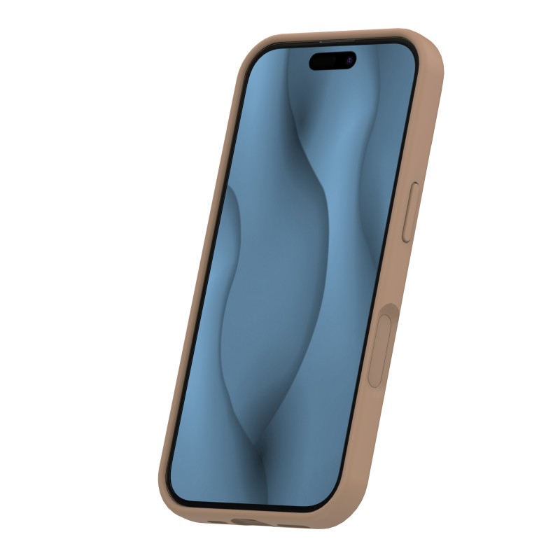Силиконов кейс Thin Mag за iPhone 17 / 18 6.3" кафяв