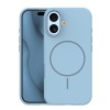 Силиконов кейс Thin Mag за iPhone 17 / 18 6.3" светло син