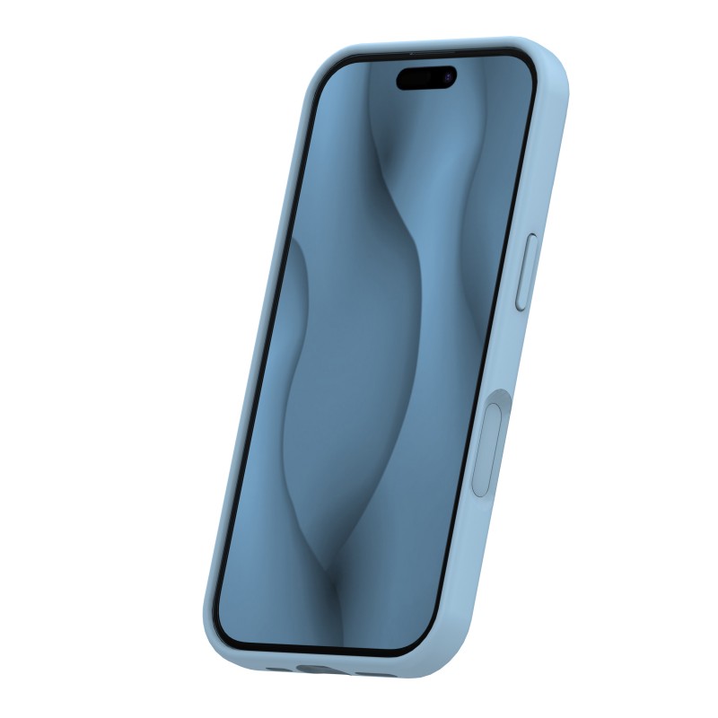 Силиконов кейс Thin Mag за iPhone 17 / 18 6.3" светло син
