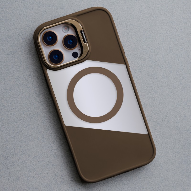 Кейс Fusion Mag за iPhone 17 6,3'' кафяв