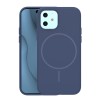 Силиконов кавър Thin Mag за iPhone 12 / 12 Pro 6.1" тъмно син