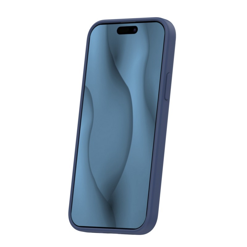 Силиконов кавър Thin Mag за iPhone 12 / 12 Pro 6.1" тъмно син
