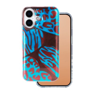 Капак с животински принт за iPhone 16 6.1" Chameleon