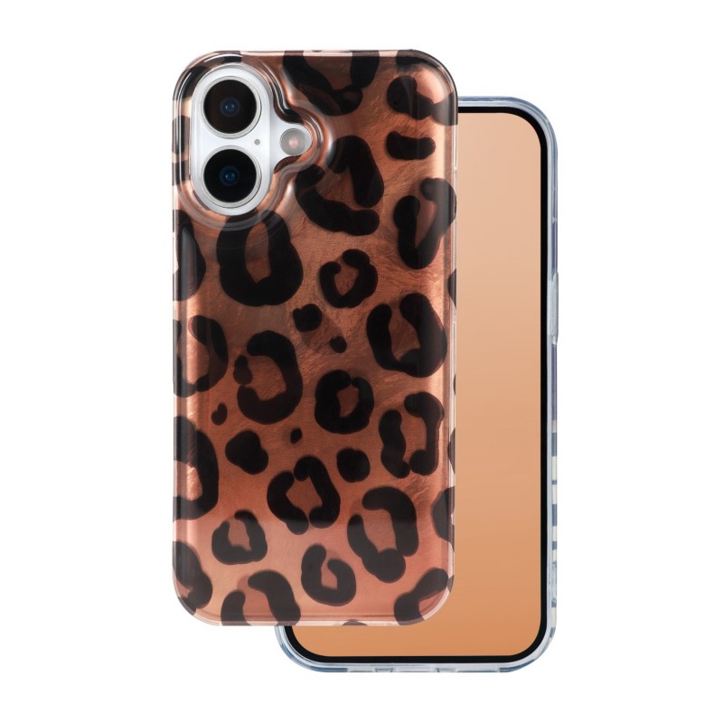 Капак с животински принт за iPhone 16 6.1" Panther