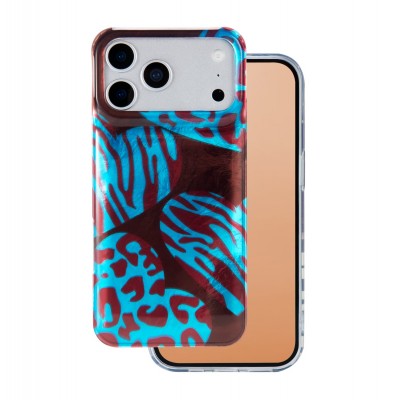 Оверлей с животински принт за iPhone 17 Pro 6.3" Chameleon
