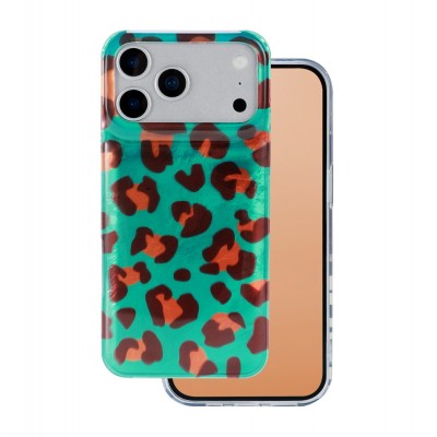 Наслагване с животински принт за iPhone 17 Pro Max 6.9" Crazy Cheetah