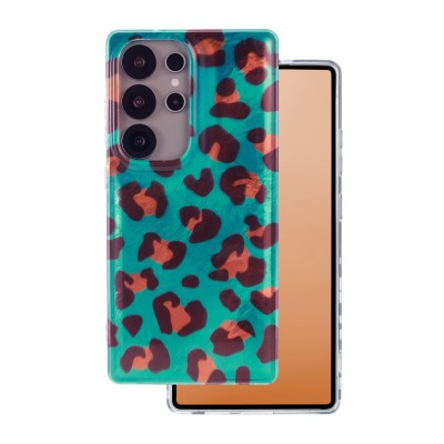 Оверлей с животински принт за Samsung Galaxy S25 Ultra Crazy Cheetah