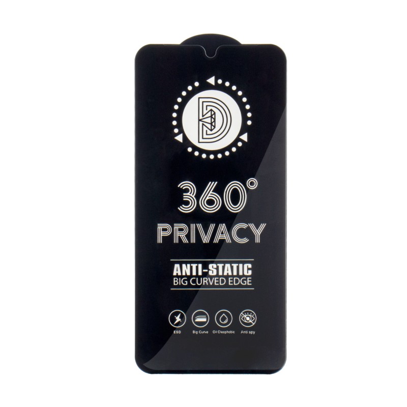 Закалено стъкло Privacy 360 за iPhone 16 Pro/17
