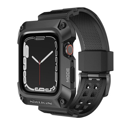 NILLKIN КАЛЪФ DYNAGUARD WRISTBAND APPLE WATCH 44mm/4/5/6, ЧЕРЕН
