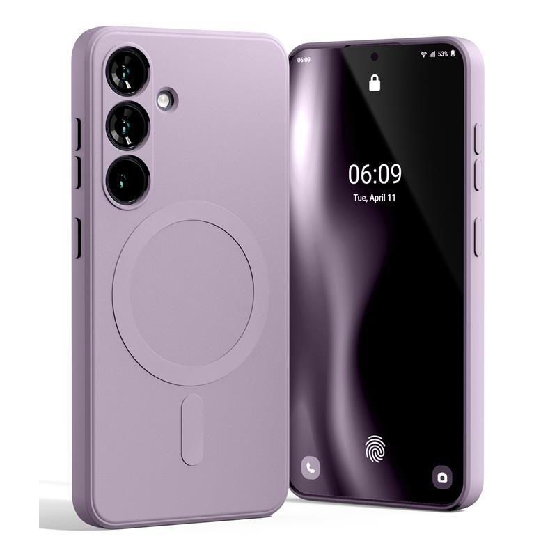 Mercury Semi-Silicon Magsafe Samsung Galaxy A37 5G LILA PURPLE