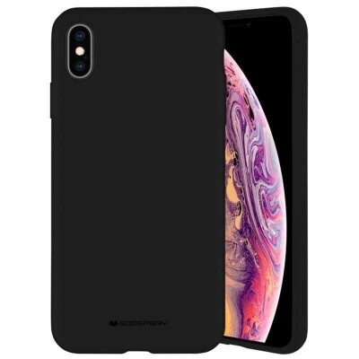 Mercury Silicone Case Samsung A06 BLACK / ЧЕРЕН
