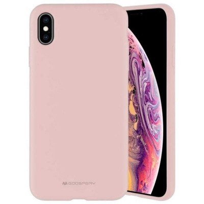 Mercury Silicone Case Samsung S24 FE PINK SAND / ПУДРЕНО РОЗОВ