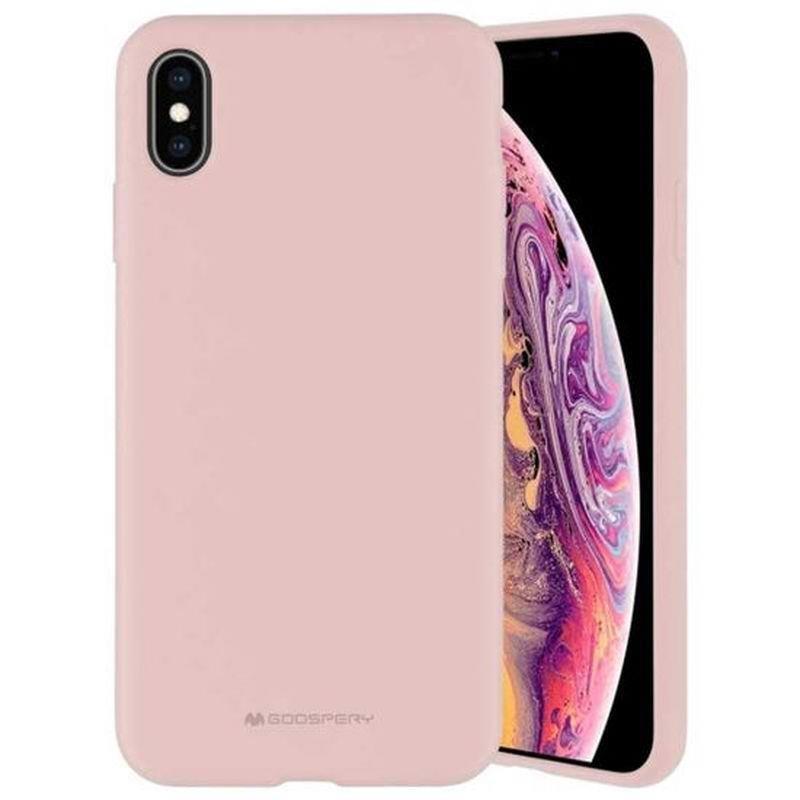 Mercury Silicone Case Samsung S24 FE PINK SAND / ПУДРЕНО РОЗОВ
