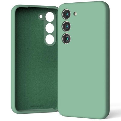 Mercury Silicone Case Samsung S24 FE GREEN / ЗЕЛЕН