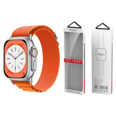 Yesido WB24 Спортна каишка за Apple Watch Loop 38/40/41 ORANGE/ORANGE