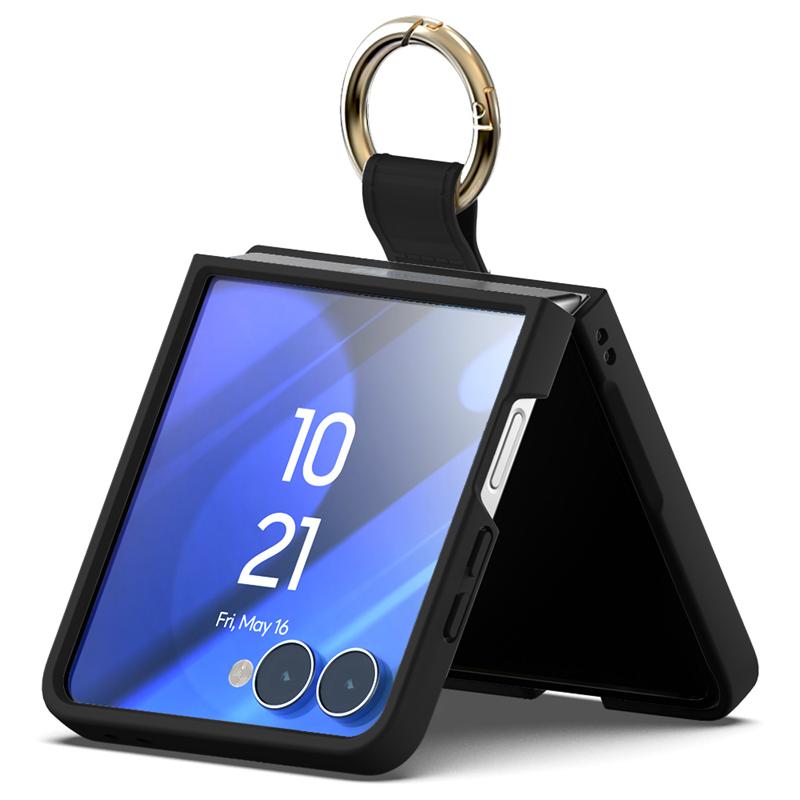 Mercury Gold Ring Case Samsung Z Flip7 ЧЕРЕН