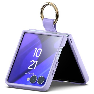 Mercury Gold Ring Case Samsung Z Flip7 LILAC PURPLE / ЛИЛАВ