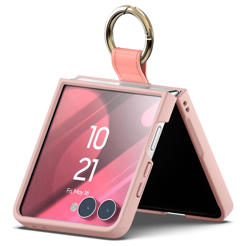 Mercury Gold Ring Case Samsung Z Flip7 РОЗОВ / РОЗОВ
