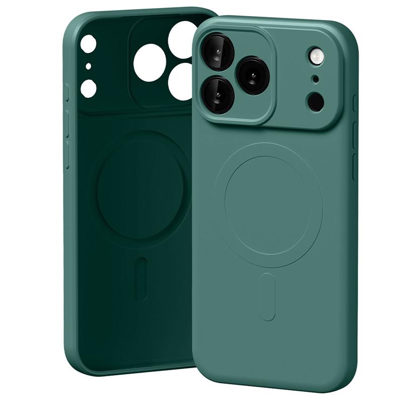 Калъф Mercury Semi-Silicon MagSafe за iPhone 17 Pro Max / 18 Pro Max, зелен