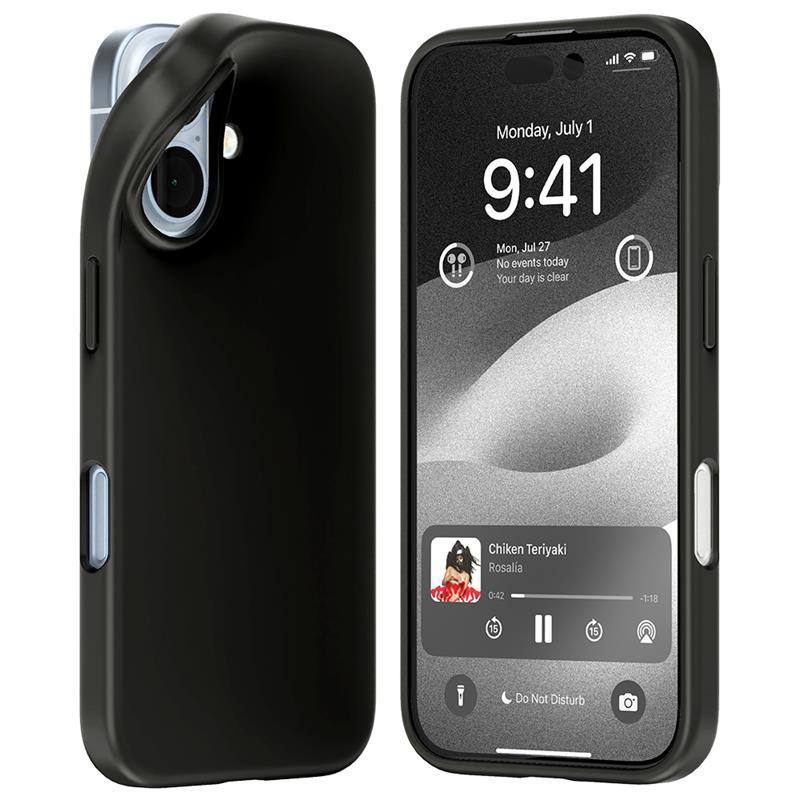 Mercury Soft Feeling Jelly Case за Samsung S25+ ЧЕРЕН
