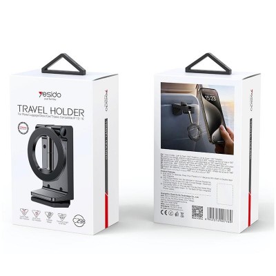 Yesido magnetic Travel Holder C298 (MagSafe), ЧЕРЕН / ЧЕРЕН