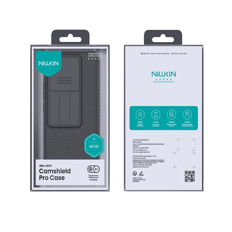 NILLKIN CAMSHIELD PRO за XIAOMI 14T ЧЕРЕН