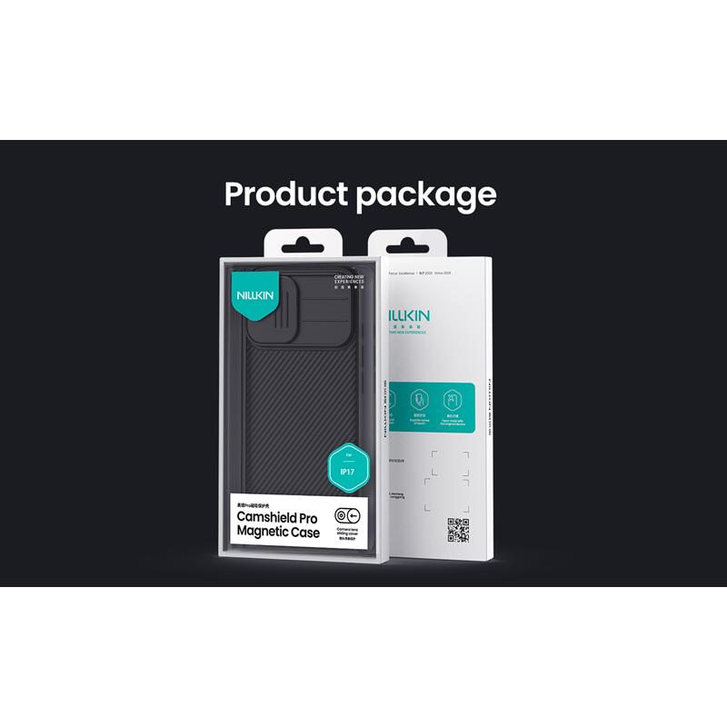 NILLKIN CAMSHIELD PRO МАГНИТЕН IPHONE 17 ЧЕРЕН