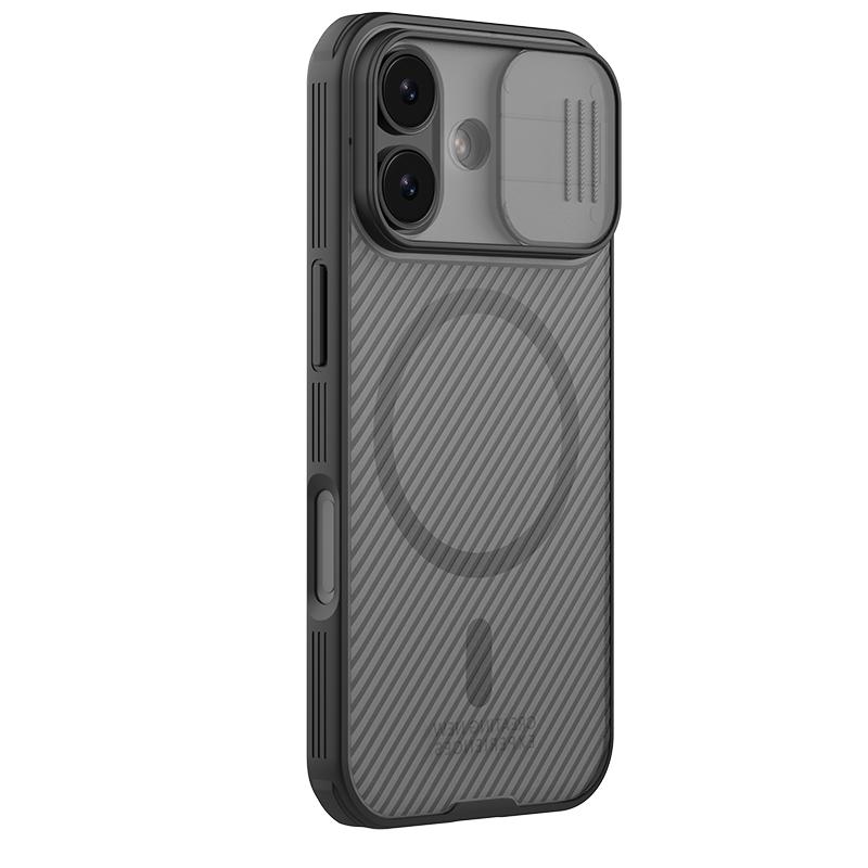 NILLKIN CAMSHIELD PRO MAGNETIC за IPHONE 17 ПРОЗРАЧНО ЧЕРЕН