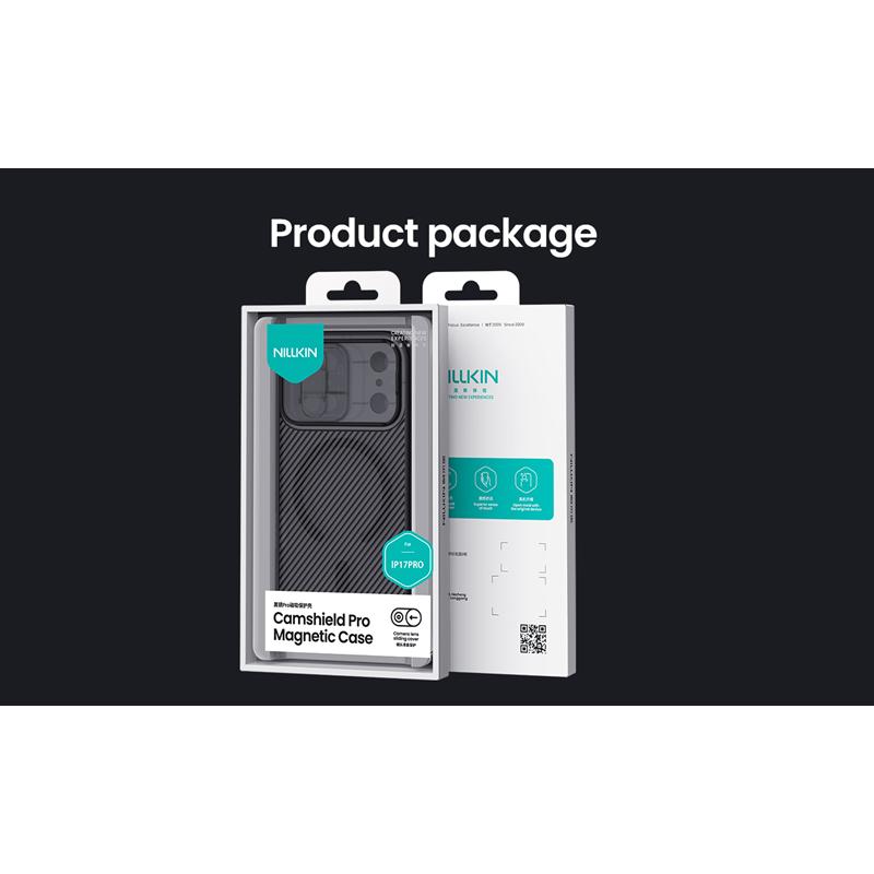 Кейс Nillkin Camshield Pro Magnetic за iPhone 17 Pro / iPhone 18 Pro прозрачен