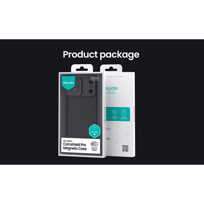 Кейс Nillkin Camshield Pro Magnetic за iPhone 17 Pro Max / 18 Pro Max черен