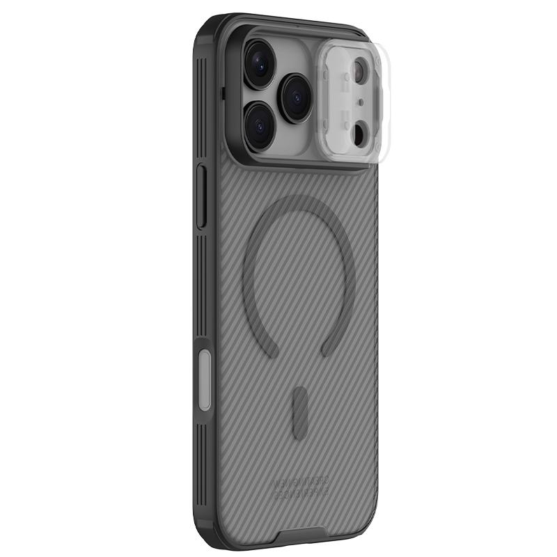 NILLKIN CAMSHIELD PRO MAGNETIC IPHONE 17 PRO MAX, ПРОЗРАЧНО ЧЕРЕН