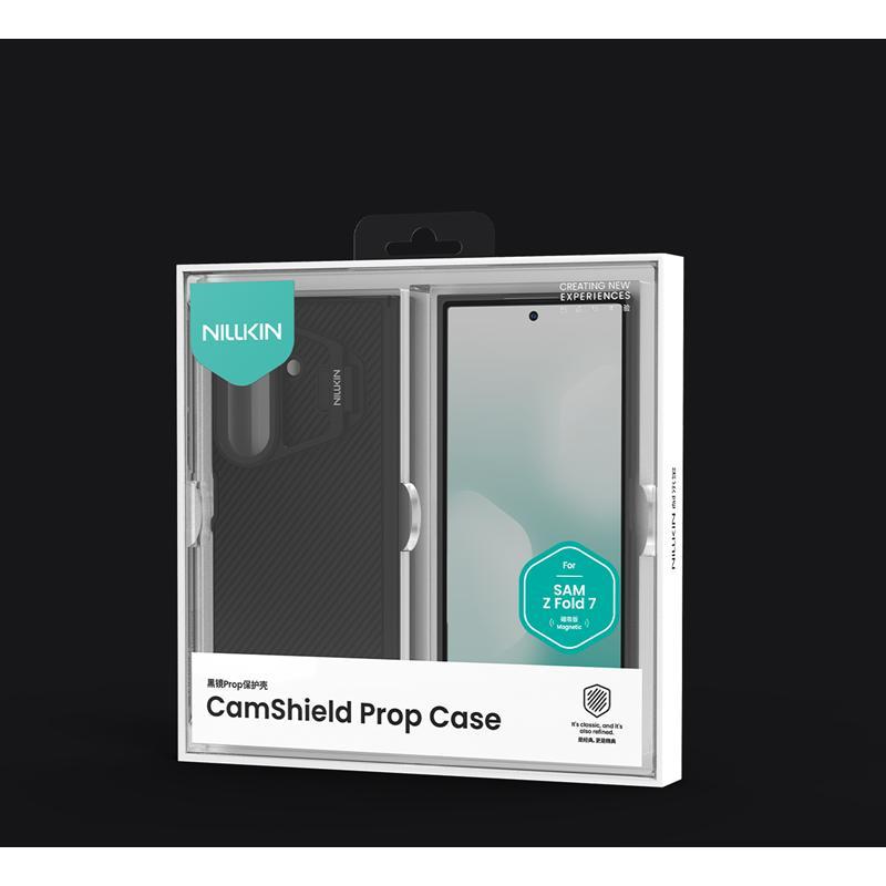NILLKIN CAMSHIELD PROP MAGNETIC CASE (LENS COVER) за SAMSUNG Z FOLD7, ЧЕРЕН