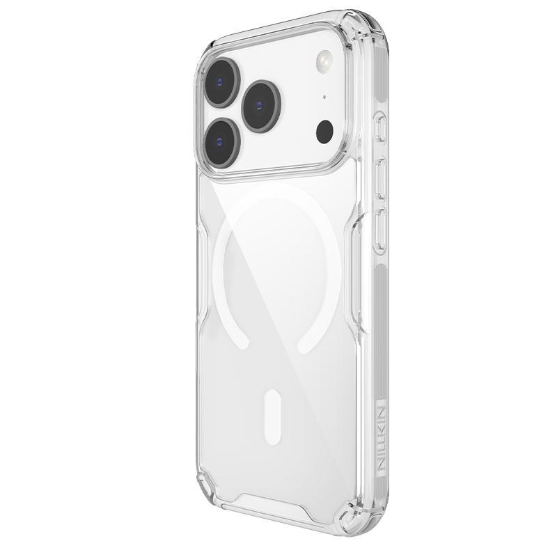 NILLKIN NATURE PRO МАГНИТЕН IPHONE 17 PRO, ЯСЕН / ПРОЗРАЧЕН