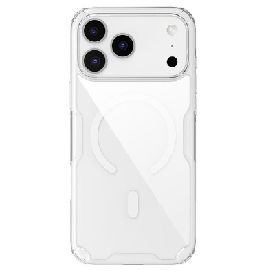 NILLKIN NATURE PRO МАГНИТЕН IPHONE 17 PRO MAX, ЯСЕН / ПРОЗРАЧЕН