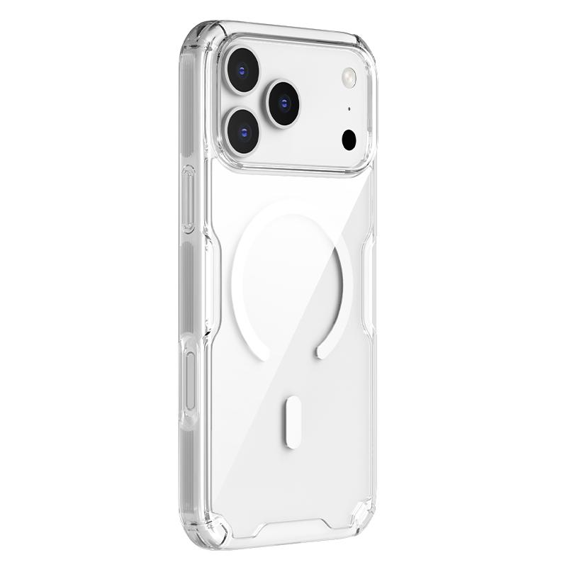NILLKIN NATURE PRO МАГНИТЕН IPHONE 17 PRO MAX, ЯСЕН / ПРОЗРАЧЕН