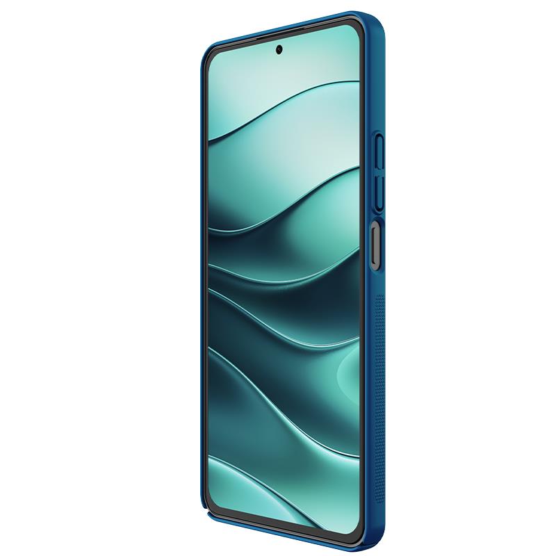 NILLKIN super frosted shield XIAOMI REDMI NOTE 14 5G, PEACOCK BLUE / СИН