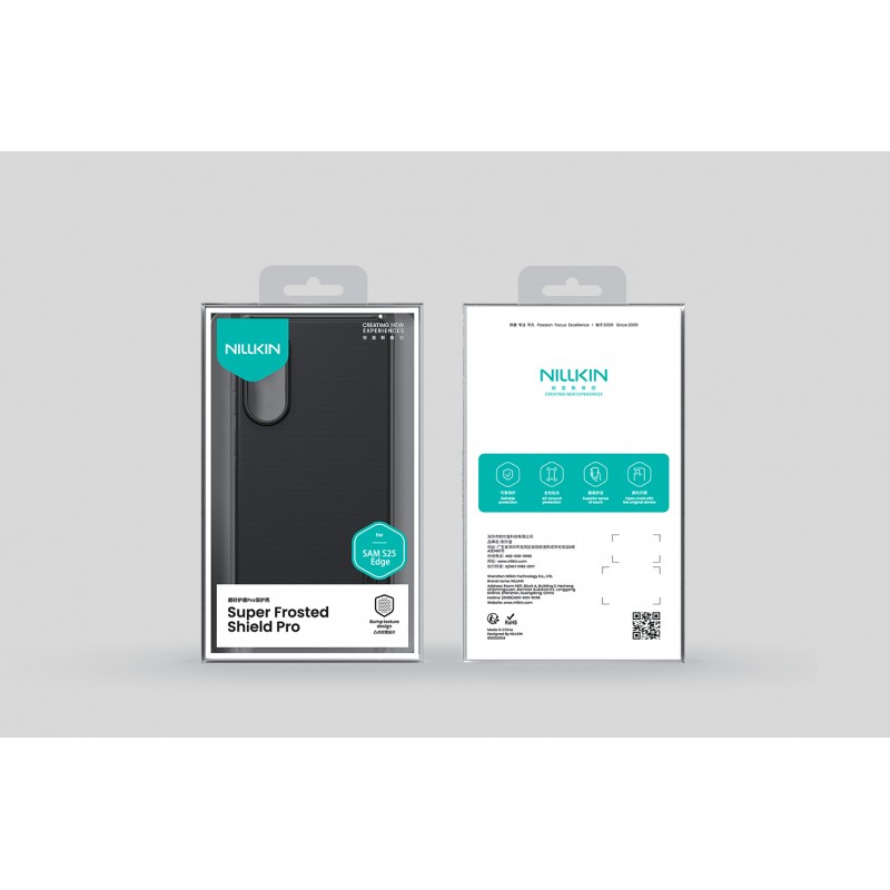 NILLKIN super frosted shield PRO SAMSUNG S25 EDGE, BLACK / ЧЕРЕН