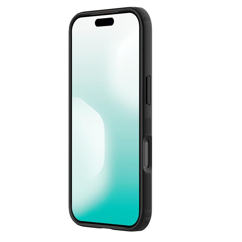 Кейс Nillkin Super Frosted Shield Pro Magnetic за iPhone 17 Pro / 18 Pro прозрачно черен