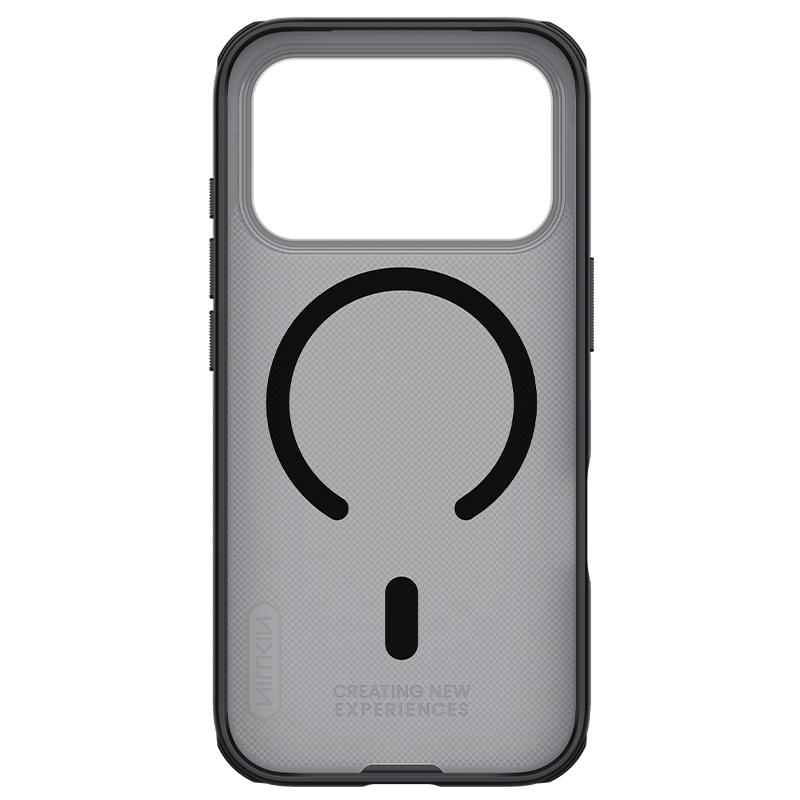 Кейс Nillkin Super Frosted Shield Pro Magnetic за iPhone 17 Pro / 18 Pro прозрачно черен