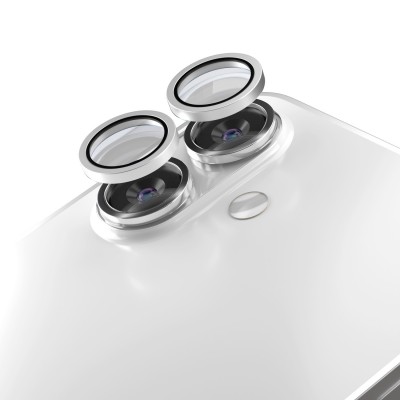 Etteri стъкло за камера за iPhone 17 бяло