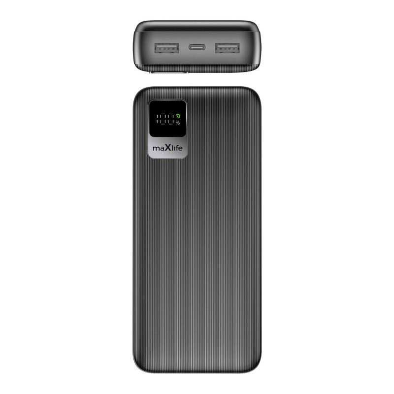 Maxlife power bank MXPB-07 20000 mAh черен